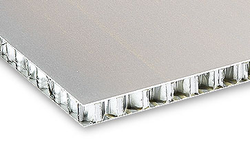 Pannelli con pelli in alluminio